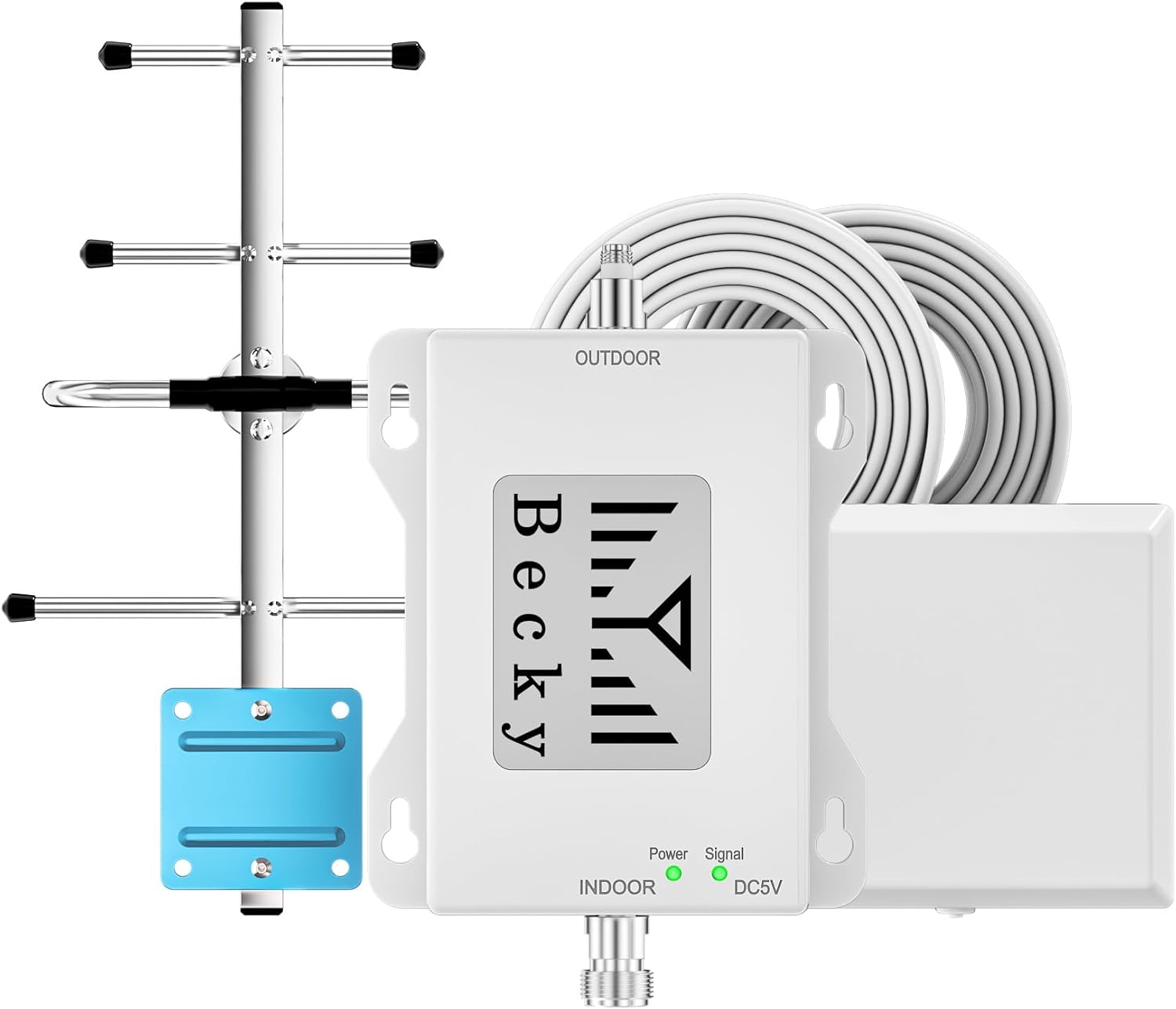 5G 4G LTE Cell Phone Signal Booster for Home & Office – Band 12/13/17 Cellular Repeater for Verizon, AT&T, T-Mobile – Boost Voice & Data up to 5,000 Sq.Ft FCC Approved