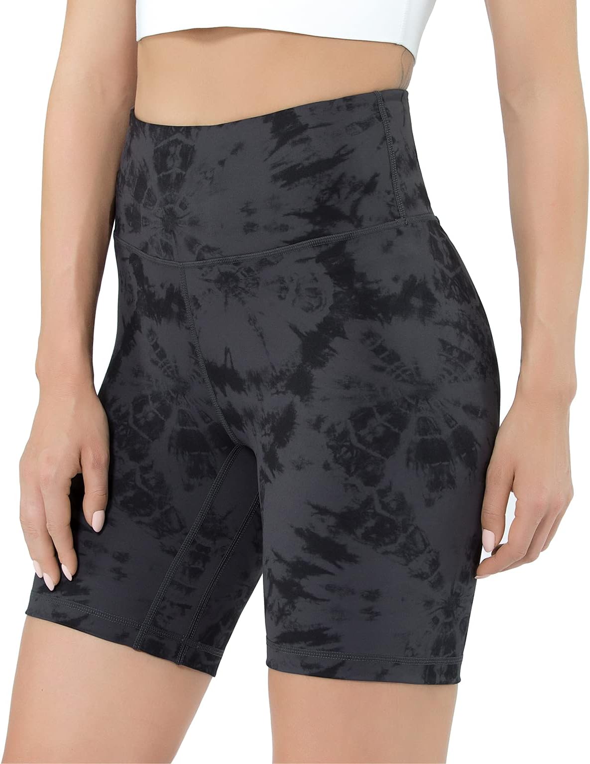 OVRUNSWomen's Running Shorts High Waist Sports for Gym Workout Cycling Yoga with Pockets