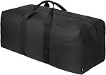 Vorspack Extra Large Duffle Bag for Travel - 100L Duffel Bag for Men Gear Bag for Storage Foldable Weekender Bag for Overnight Camping - Black