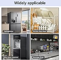 Vista 8 de Bandeja de goteo para refrigerador, dispensador de agua para nevera cortable para bandeja de agua, dispensador de silicona de grado alimenticio