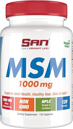 Miniatura 2 de SAN MSM, 1000 mg, 120 cápsulas
