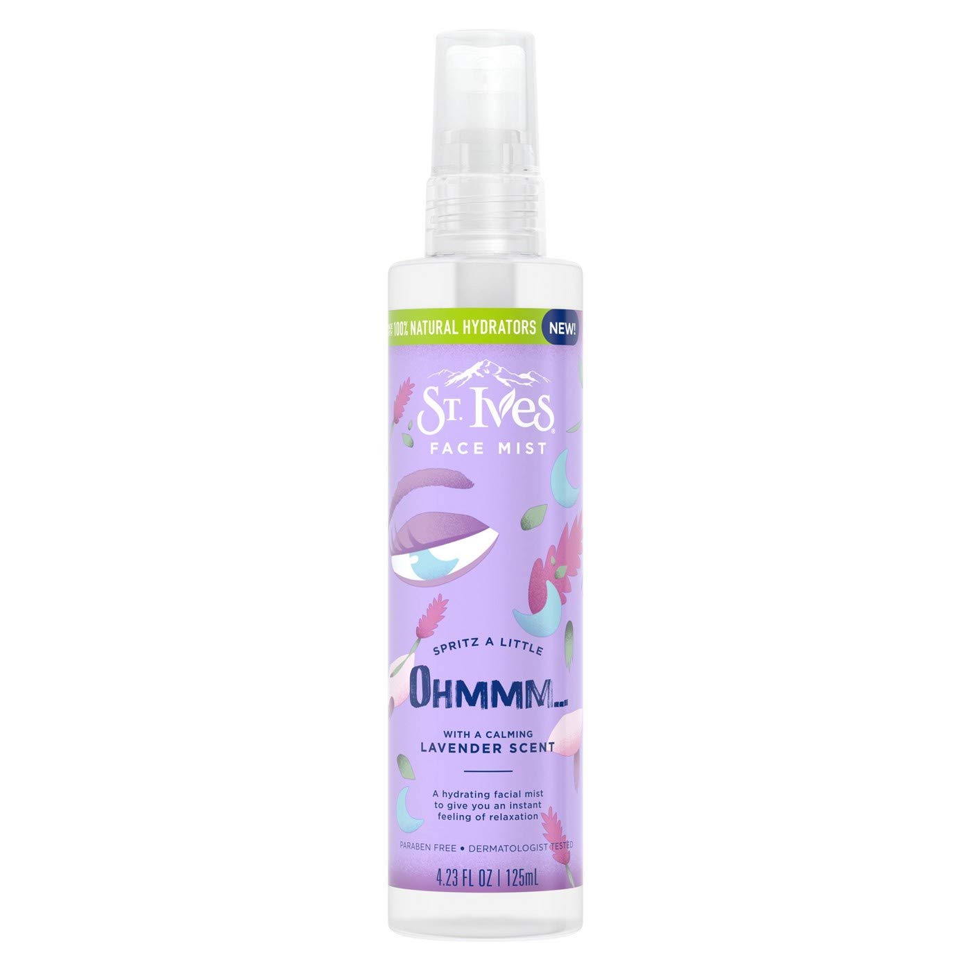 St. Ives Ohmmm Lavender Scent Face Mist 4.23 fl oz,pack of 1 : Beauty & Personal Care