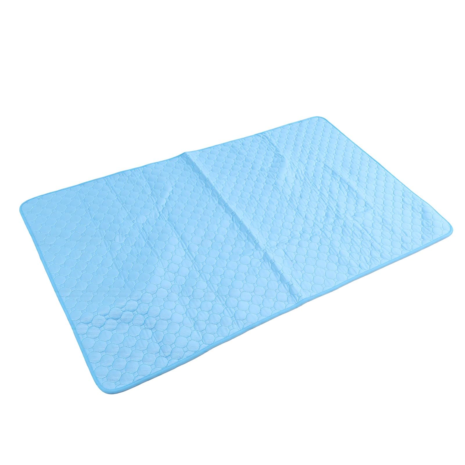 Technologie d'auto-refroidissement pour animaux tapis de glace XXL bleu lavable 150x90cm