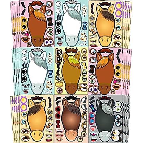 Pegatinas de Caballo GuassLee para Fiestas de Cumpleaños Cover