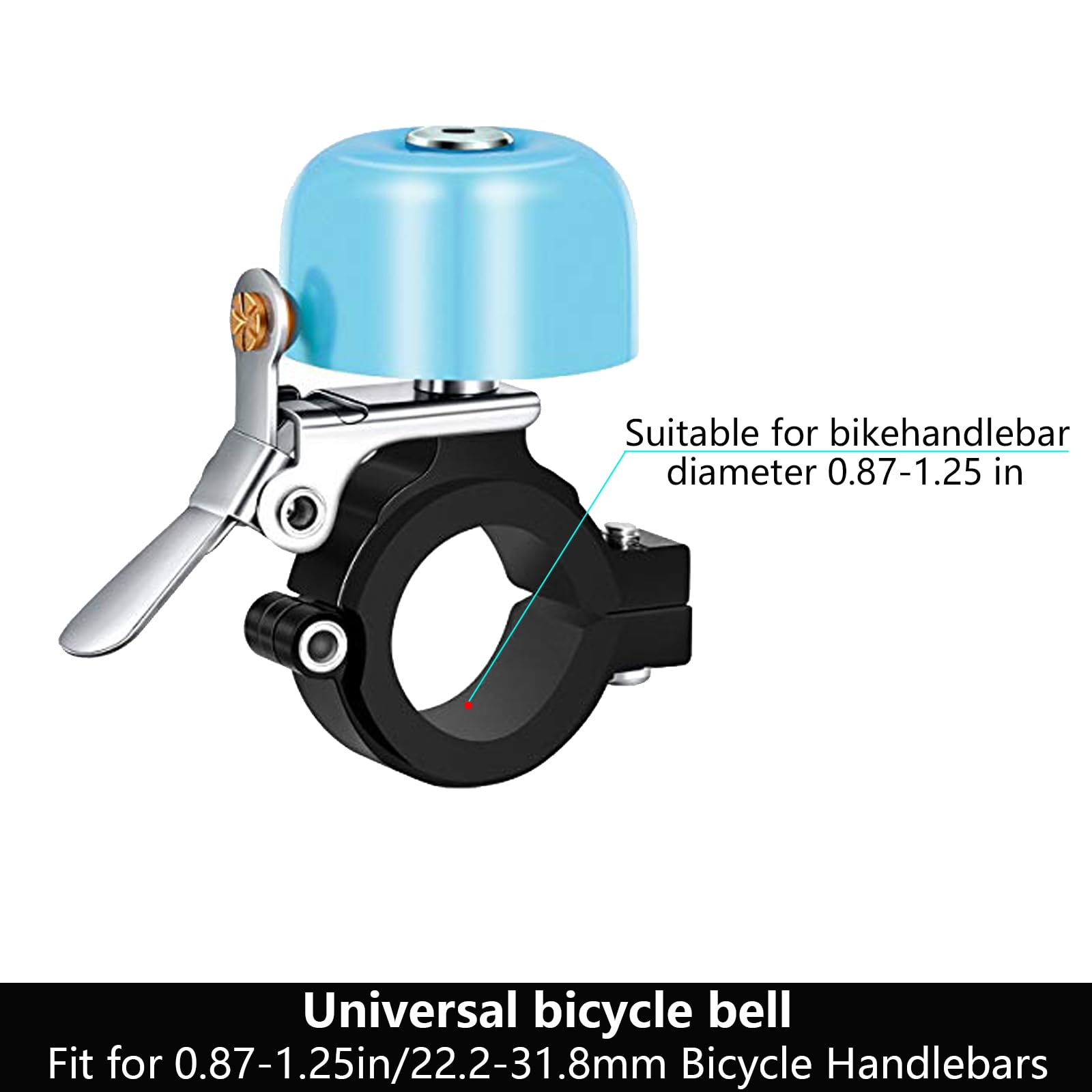 Campanello Bici In Rame Vintage ENGWE - Super Rumoroso, Facile Montaggio, Per Bici Elettriche - Foto 10