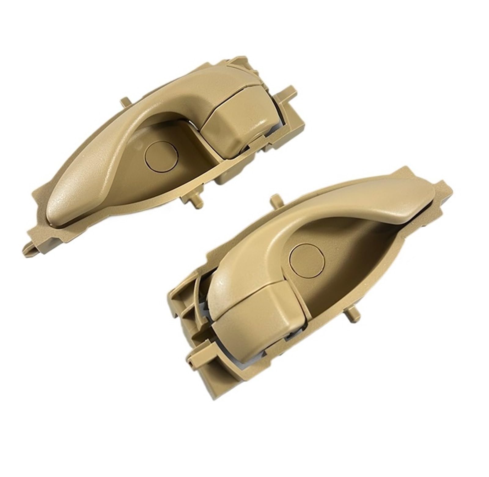 Lolhoikilm 1Pair Interior Inner Door Handle For Toyota For Vios For Yaris 2013-2022 For Brown Handle Inner Handle Interior Door Handle Trim