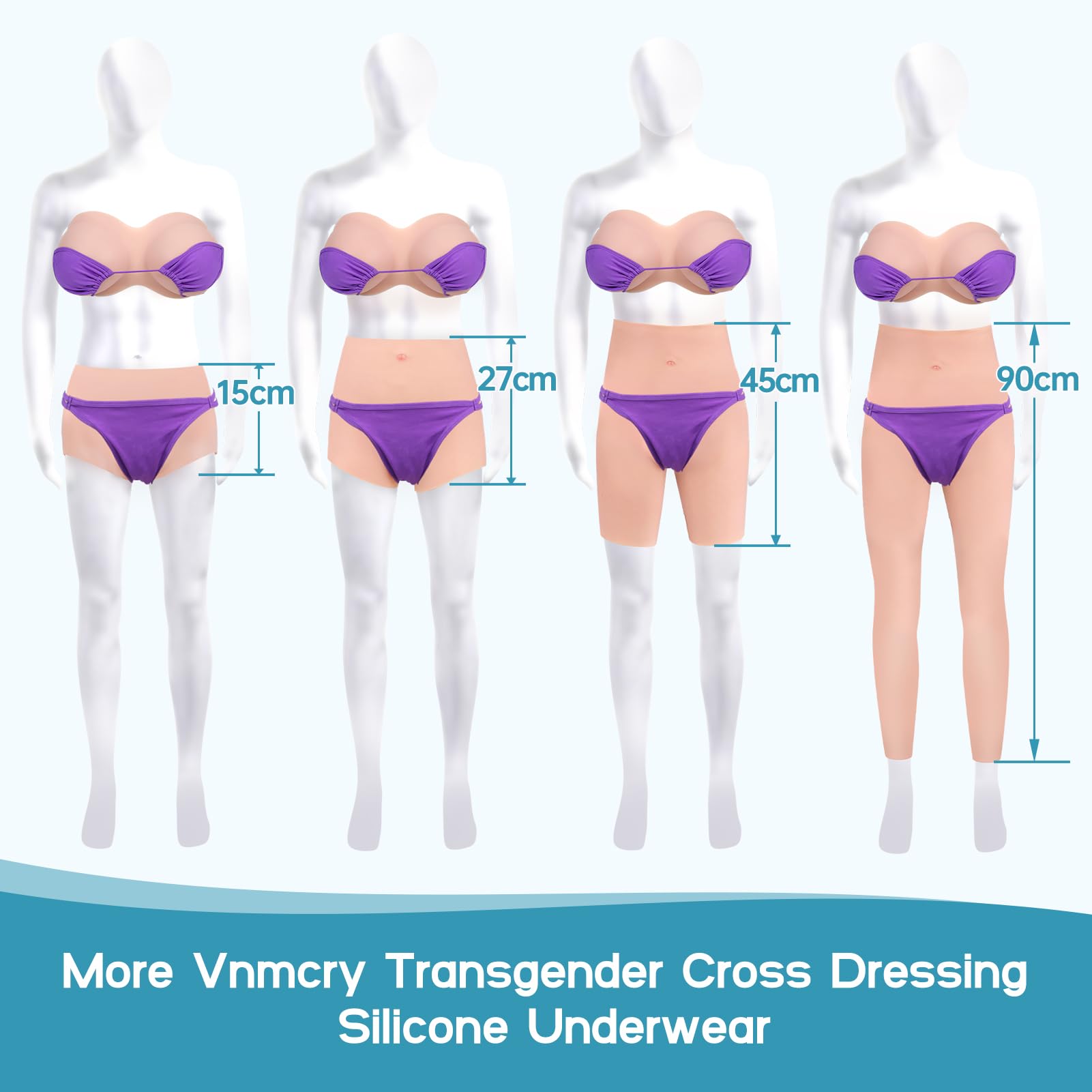 3.0 Ultra Pantalons en Silicone avec Cathéter Urinaire Apparence Féminine pour Travestis Faux Vagin Artificiel Trans Cosplay Érotiques Culotte