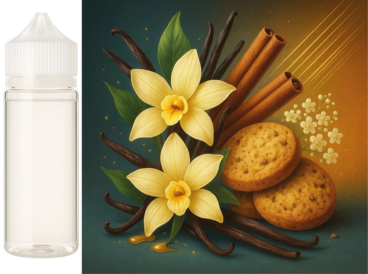Ginger Cookie Cream – waniliowe ciastko korzenne aromat koncentrat – Wegański – Sasami – 100ml