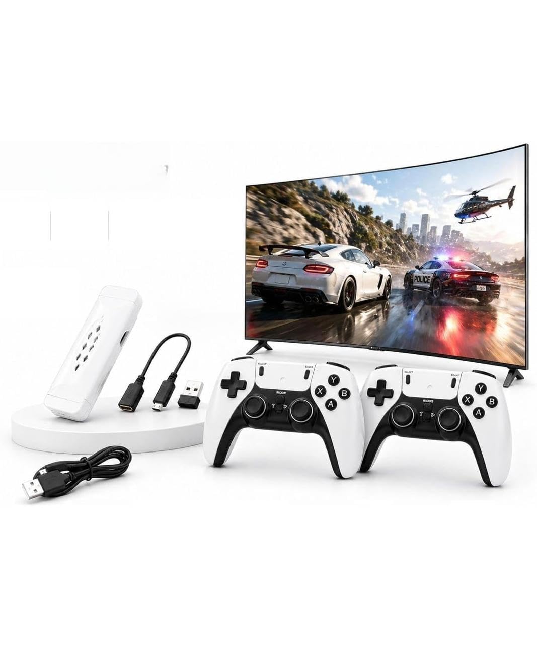 M22 Retro Game Stick Console, 64GB Wireless Gaming Stick with 30000+ Games | M22 Gamestick Console with preloaded Games-image-28