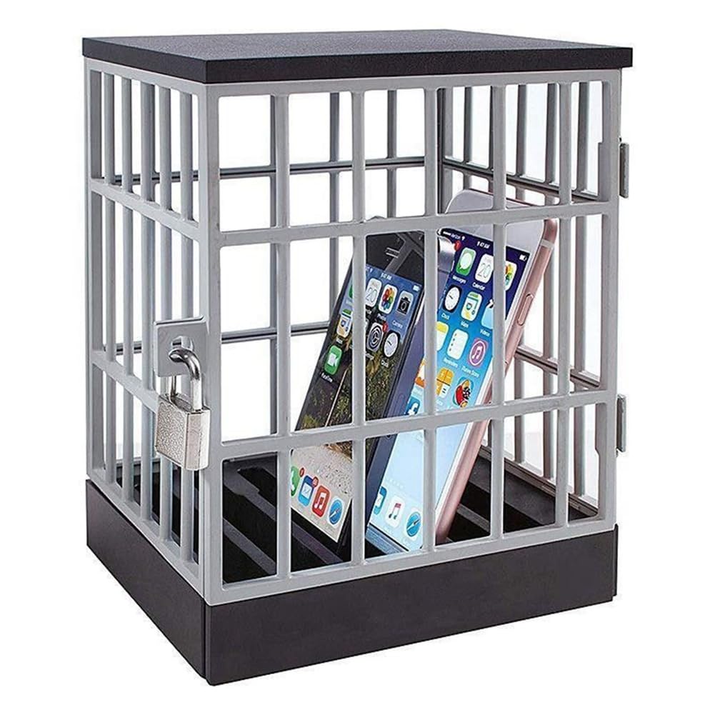 Rordigo Metal Lock Box Cell Phone Lock Box Cell Phone Jail Lock Safe Cell Phone Cage, Fine Workmanship