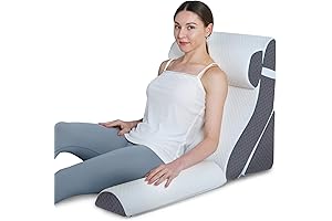 Adjustable Bed Wedge Memory Foam Pillow Set