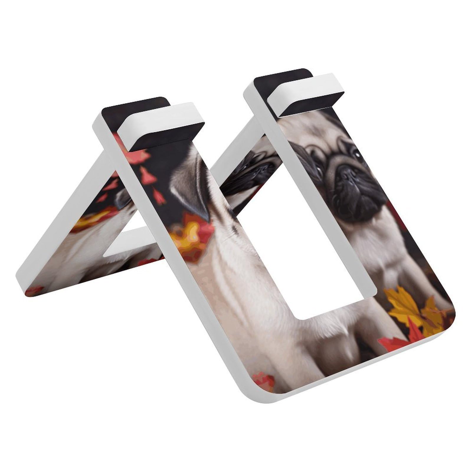 MUSM PVC Puppys Pug Bike Stand Detachable Bicycle Display Stand Foldable Bikes Storage Organizer for Outdoor Portable Bicycle Holder Stand for Home Garage Storage
