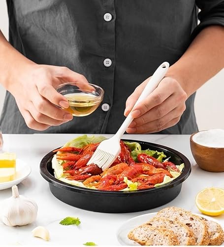 6 Pieces Silicone Spatula Set, Food Grade Rubber Spatula with Ergonomic Grip, Rubber Spatulas Silicone Heat Resistant Spatula Set for Kitchen Use, BPA Free Dishwasher Safe #5