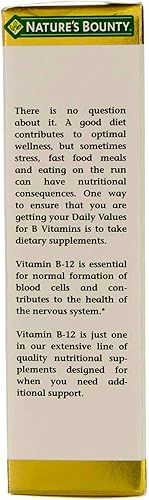 Miniatura 6 de Nature's Bounty B-12 5000 mcg Sublingual Liquid Energy Health, 2 Fl Oz (2 Botellas)