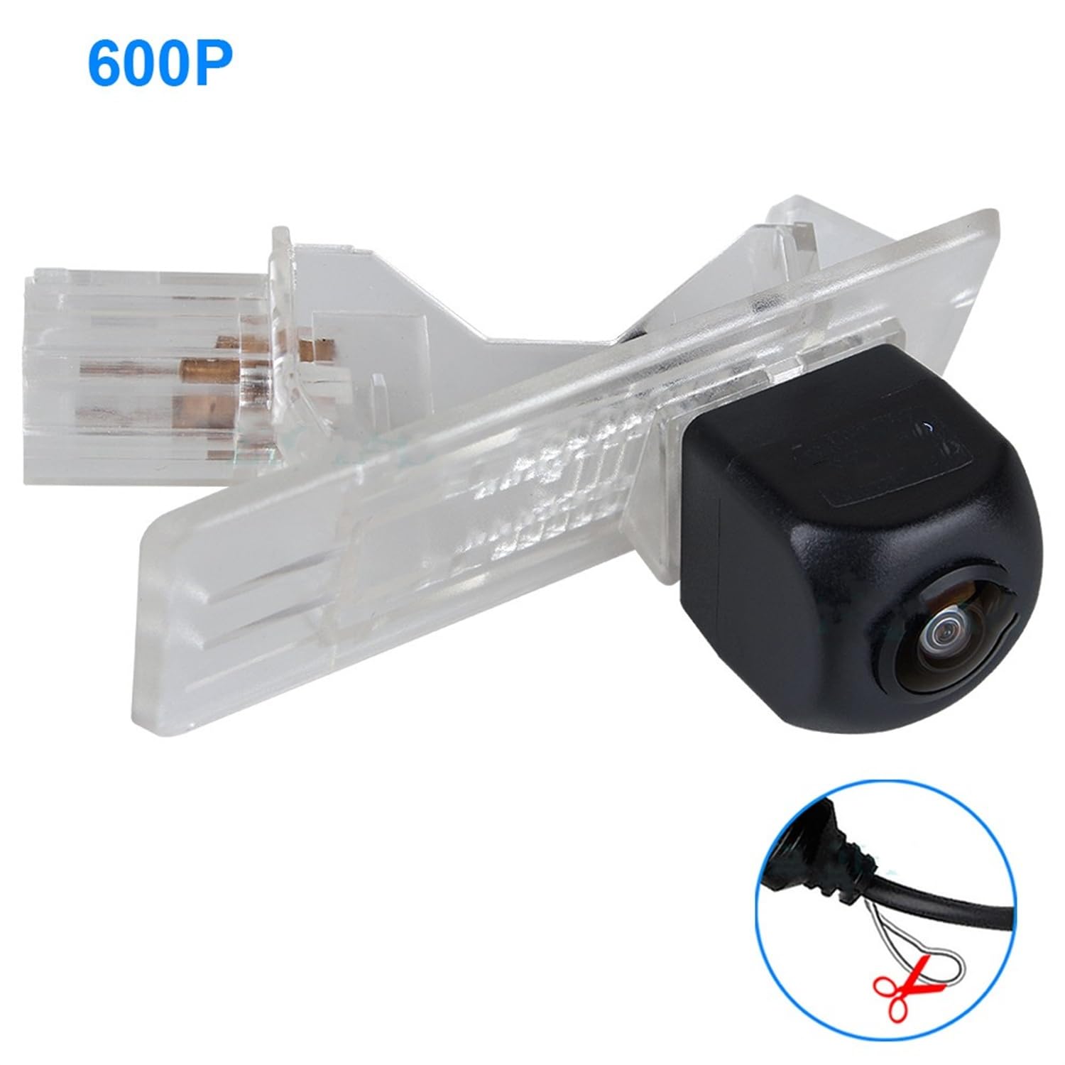 Samochodowa kamera cofania, zamiennik tylnej kamery samochodowej do Duster Dacia 2009-2019 Fluence 2012-2019 HS134 HS135, wodoodporny metalowy monitor sterowania samochodem, kamera cofania samochodu