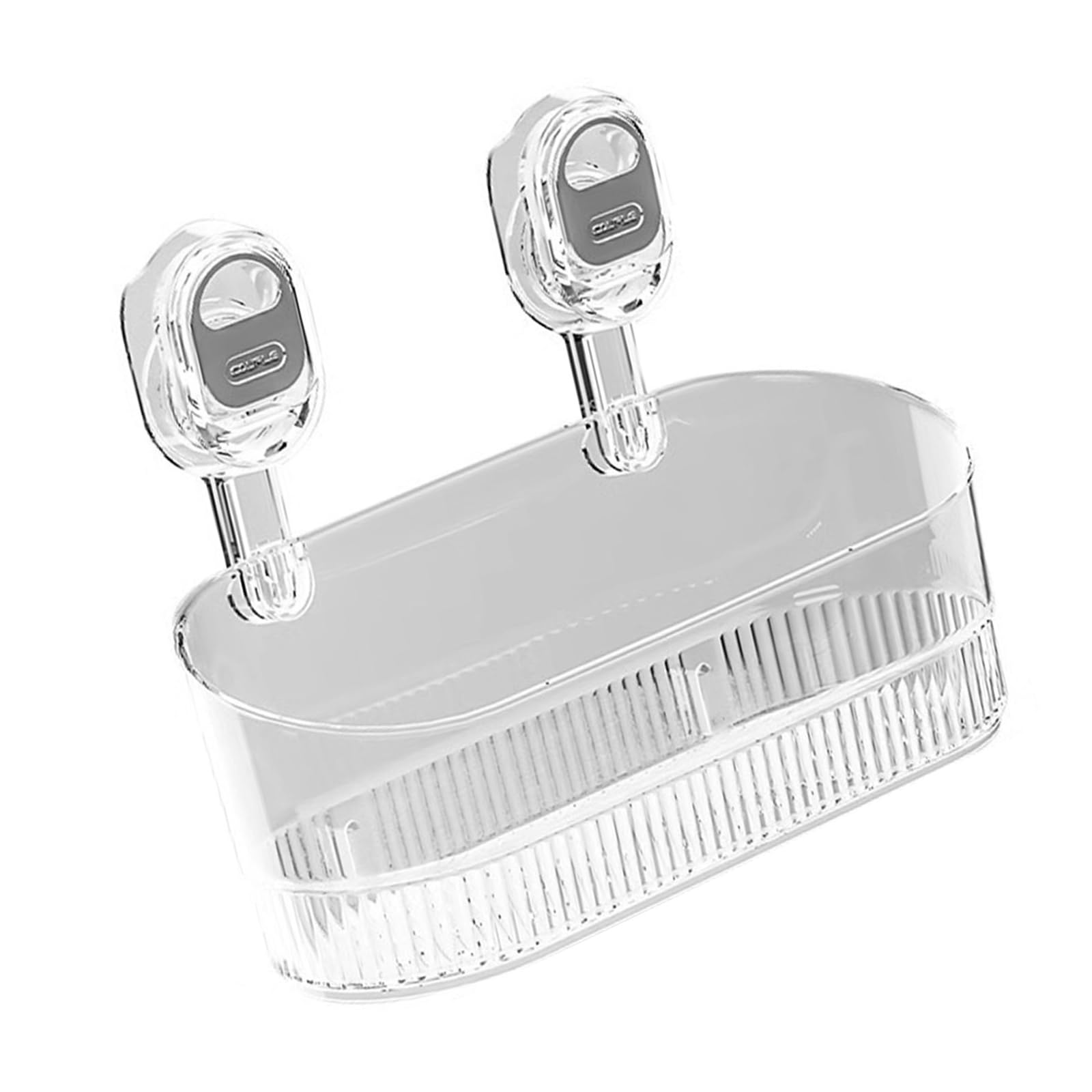 Kalttoy Suction Cup Storage Box Sturdy Suction Cup Shelf Organizers Great for Apartments and Temporary Spaces Easy Install Storage Holder