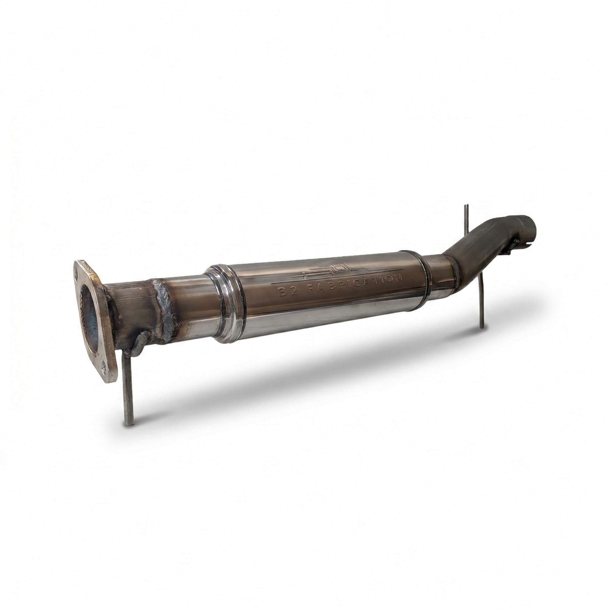 Performance Muffler for Ram 1500 (2019-2024) 5.7L Hemi | 3.6L V6 - Aggressive Sound 14-Inch 409 Stainless Steel Direct Fit Bolt-On Exhaust Upgrade