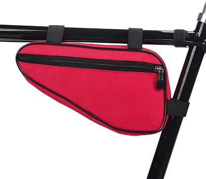 Triangle Bike Bag - Front Frame Triangle Bag, Cycling Accessory, Large Capacity, Portable Pouch