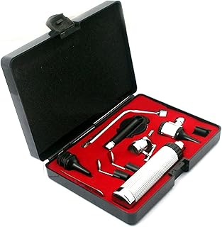 AAPROTOOLS ENT Diagnostic Otoscope Set + 4 Free REPLACEMNT Bulbs (Complete Set All in ONE) A+ Quality
