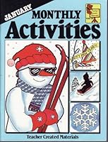 January monthly activities (Teacher created materials) B00071T0J4 Book Cover