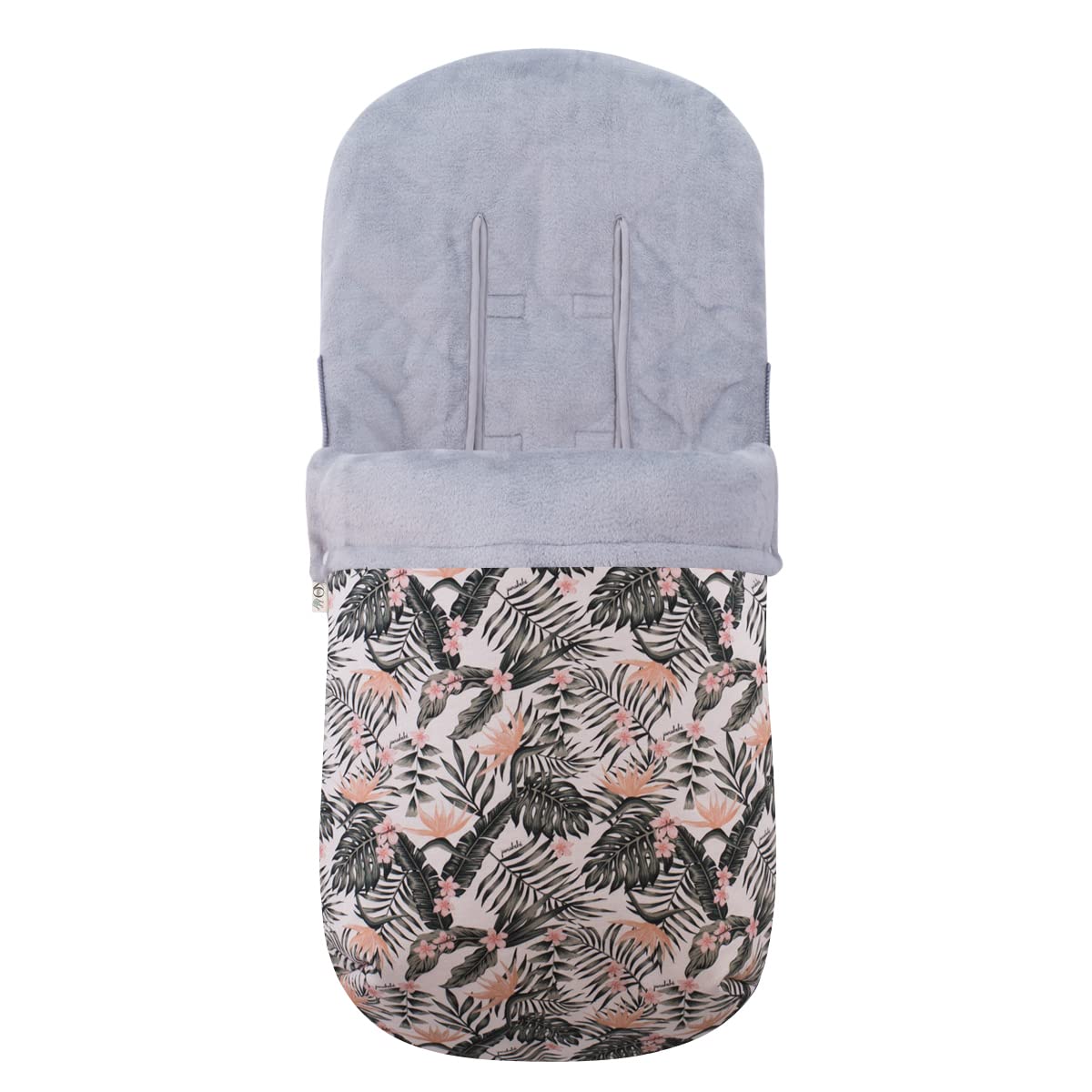 JYOKO Kids Saco Universal para Cochecito, Sacos de Abrigo para Carritos, Saco Invierno Silla Paseo, Saco de Silla de Bebe con Cremallera Desmontable, Capa Regulable (African Sunset, Polar)