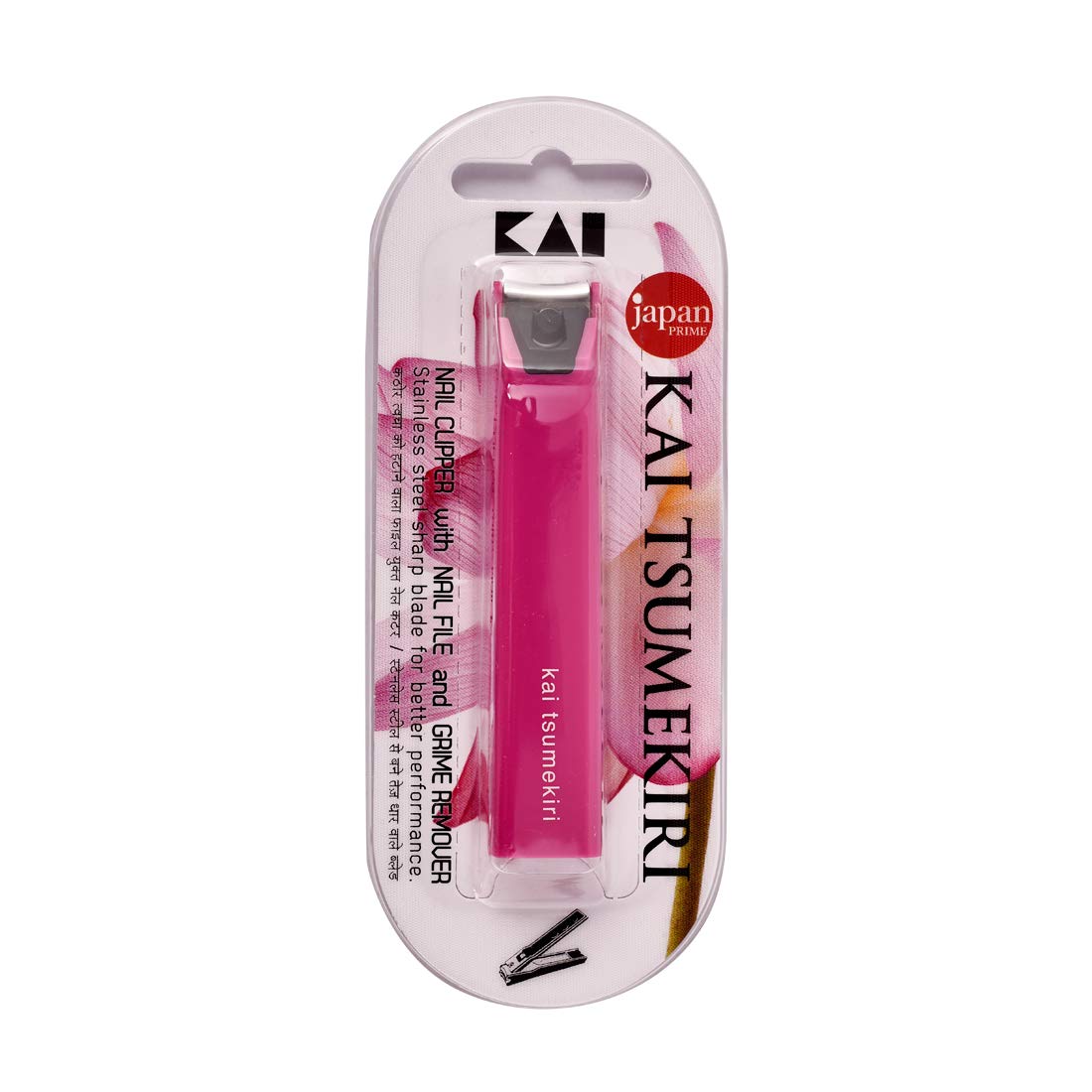 Kai Tsumekiri Nail Clipper, Green (Pink) 4