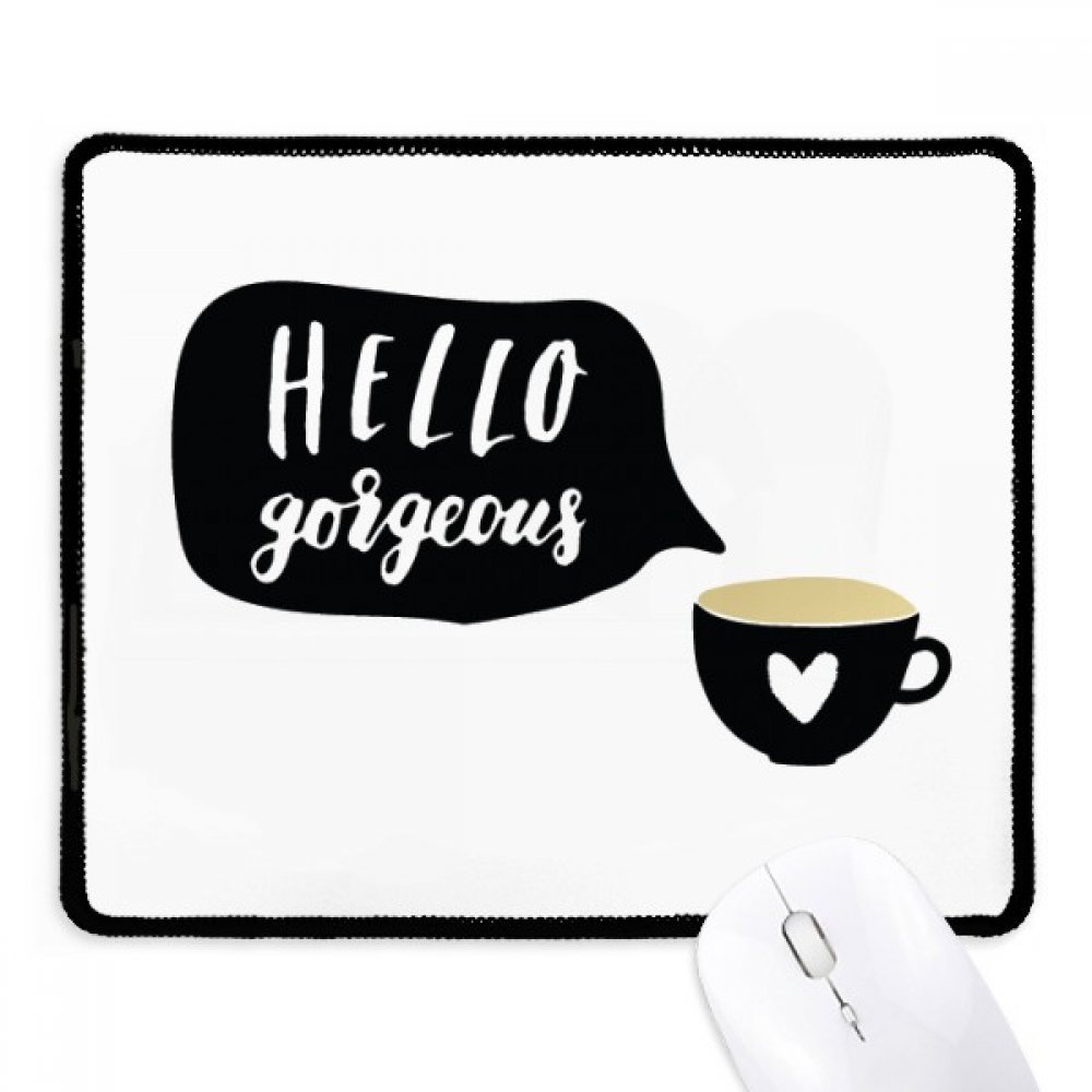 Mousepad negro antiderrapante de lona para evitar deshilachado 3