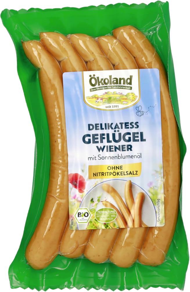 Delikatess Geflügel-Wiener mit Sonnenblumenöl 12 x 200 g