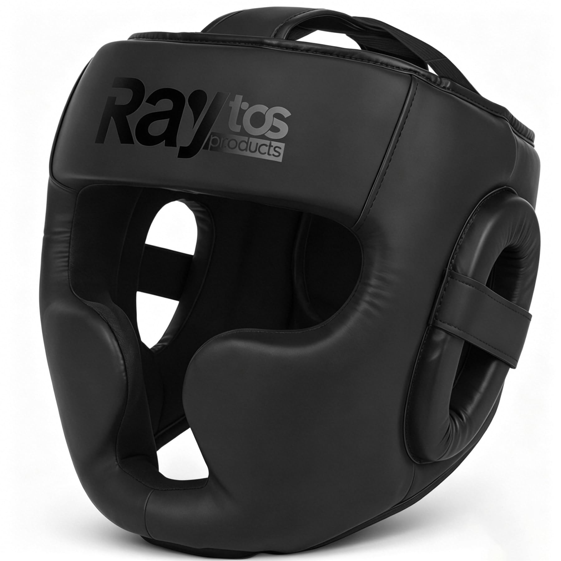 Raytos Boxing Headgear for Men Women – Professional Lightweight Open Face Head Guard, Breathable Protection, Secure Fit for MMA Muay Thai Kickboxing