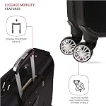 SwissGear 7895 Sac de vêtements en rouleau de qualité supérieure, noir, épingle à main Edition, 7895 Sac de vêtements roulants haut de gamme