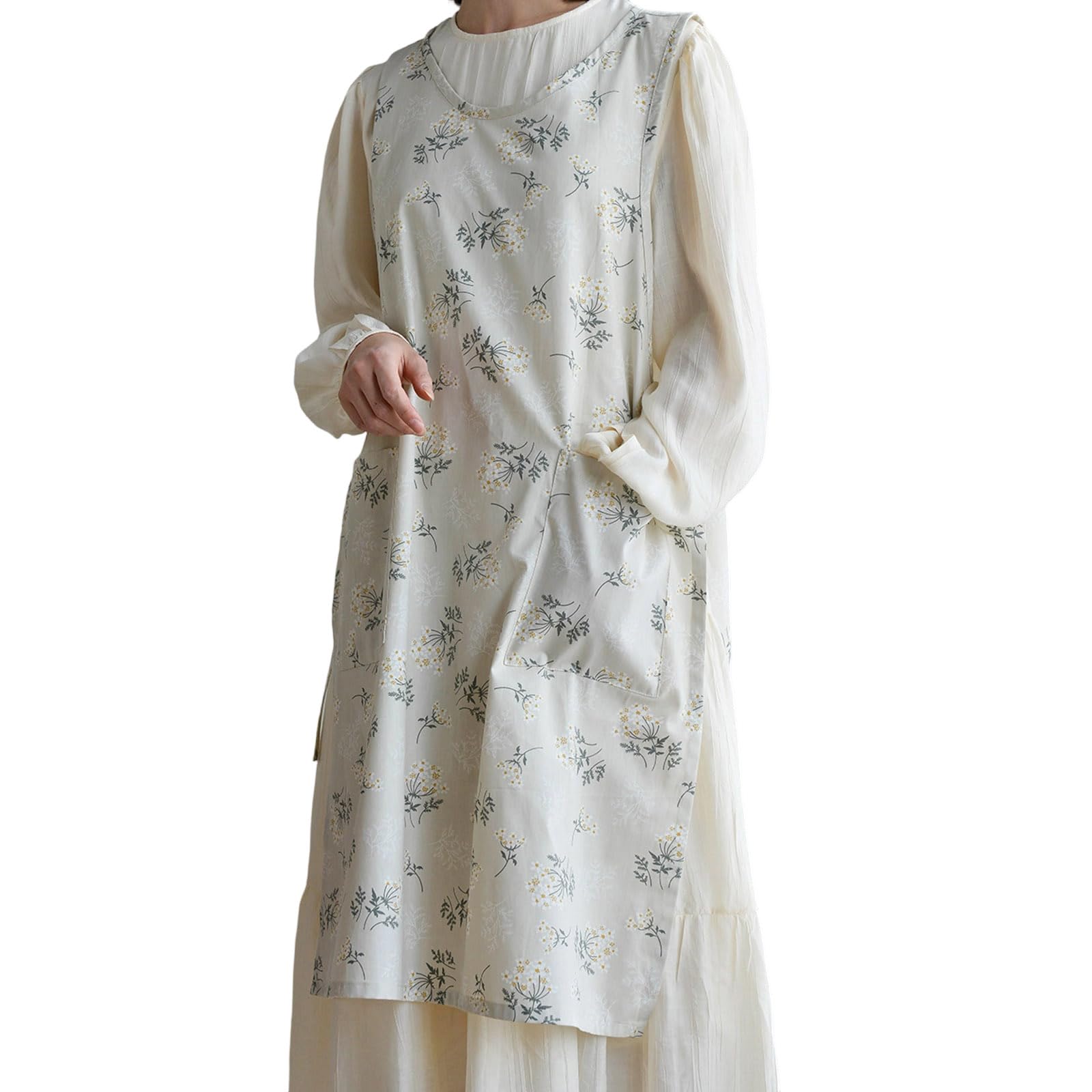 Tablier de cuisine NUEAYMS en coton respirant et réglable pour homme et femme