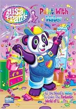 Paperback Lisa Frank Paint with Water Book