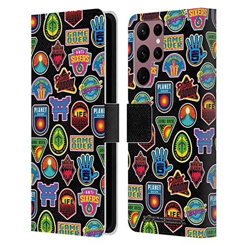 Protection Galaxy S22 Ultra Ready Player One étui cuir rabat résistant pour éviter les rayures