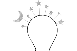 INOOMP Star and Moon Headband: Captivating Celestial Accessory