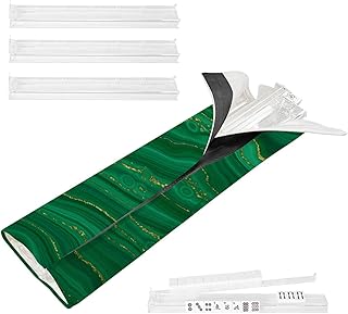 Mahjong Racks with Pushers abstract fake stone texture malachite green agate jasper marble slab Acrylic All-in-One Tile Rack & Pusher with Storage Bag American Mahjong Tile Set Accessories Set of 4