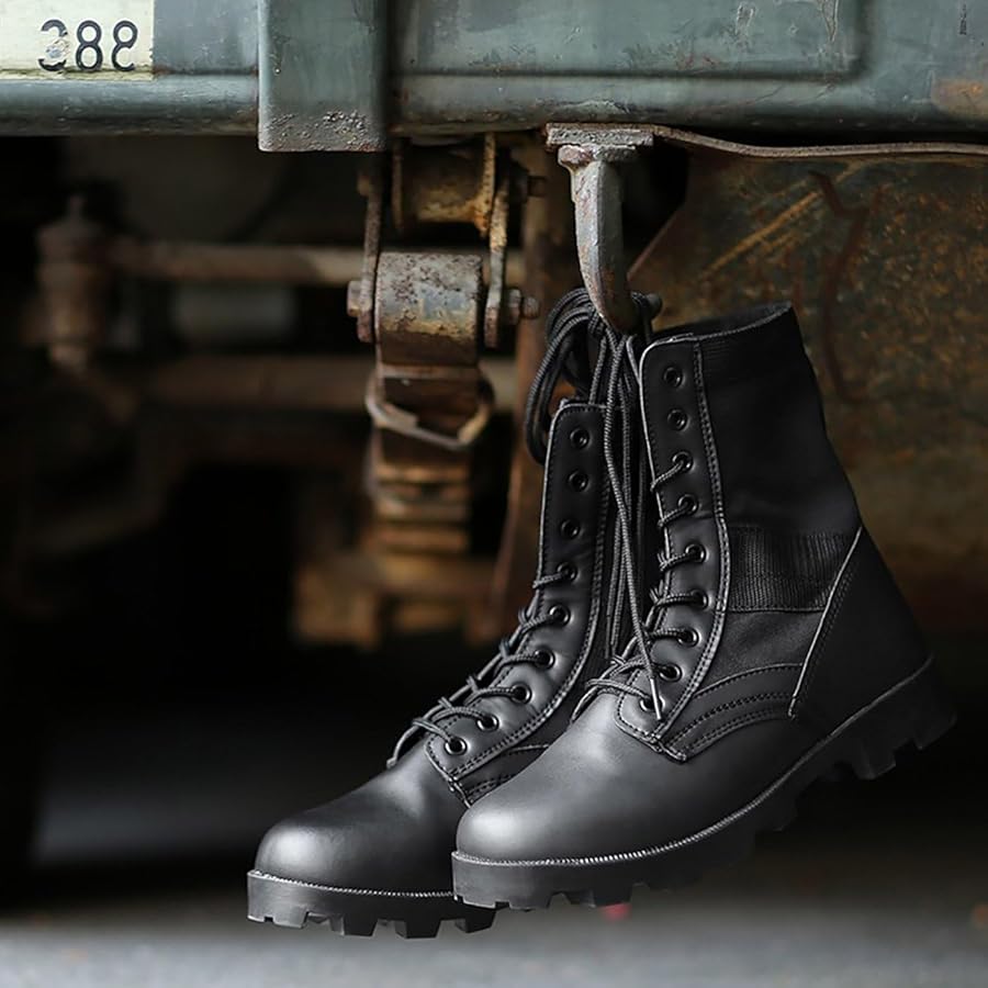 Amazon | 米軍 G.I. STYLE ジャングルブーツ ブラック(5W（23cm