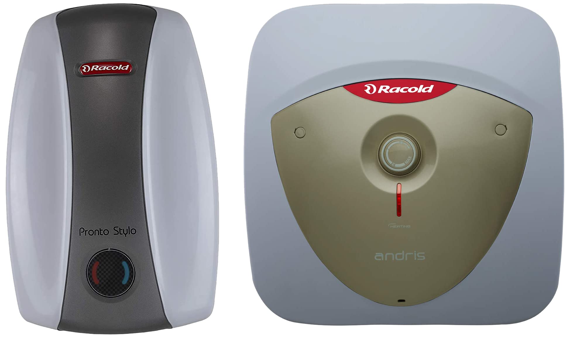 Racold Pronto Stylo 3 Litres 3Kw Vertical Water Heater, White u0026 Andris Lux  Plus 15 Litres Vertical 4 Star Water Heater, White : Amazon.in: Health u0026  Personal Care