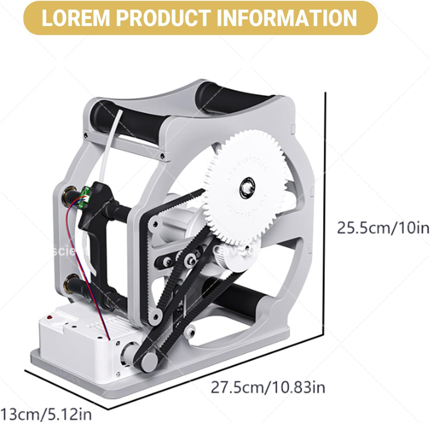 3D Filament Winder Electric Industrial Respooler Smart Start Stop Neat Uniform Winding No Tangling 1Kg Spool for 3D Printing Pros and Amateur Welders