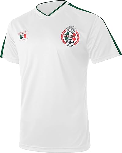 Miniatura 2 de Camiseta de fútbol nacional de México, sudadera de fútbol mundial, transpirable, uniforme de equipo