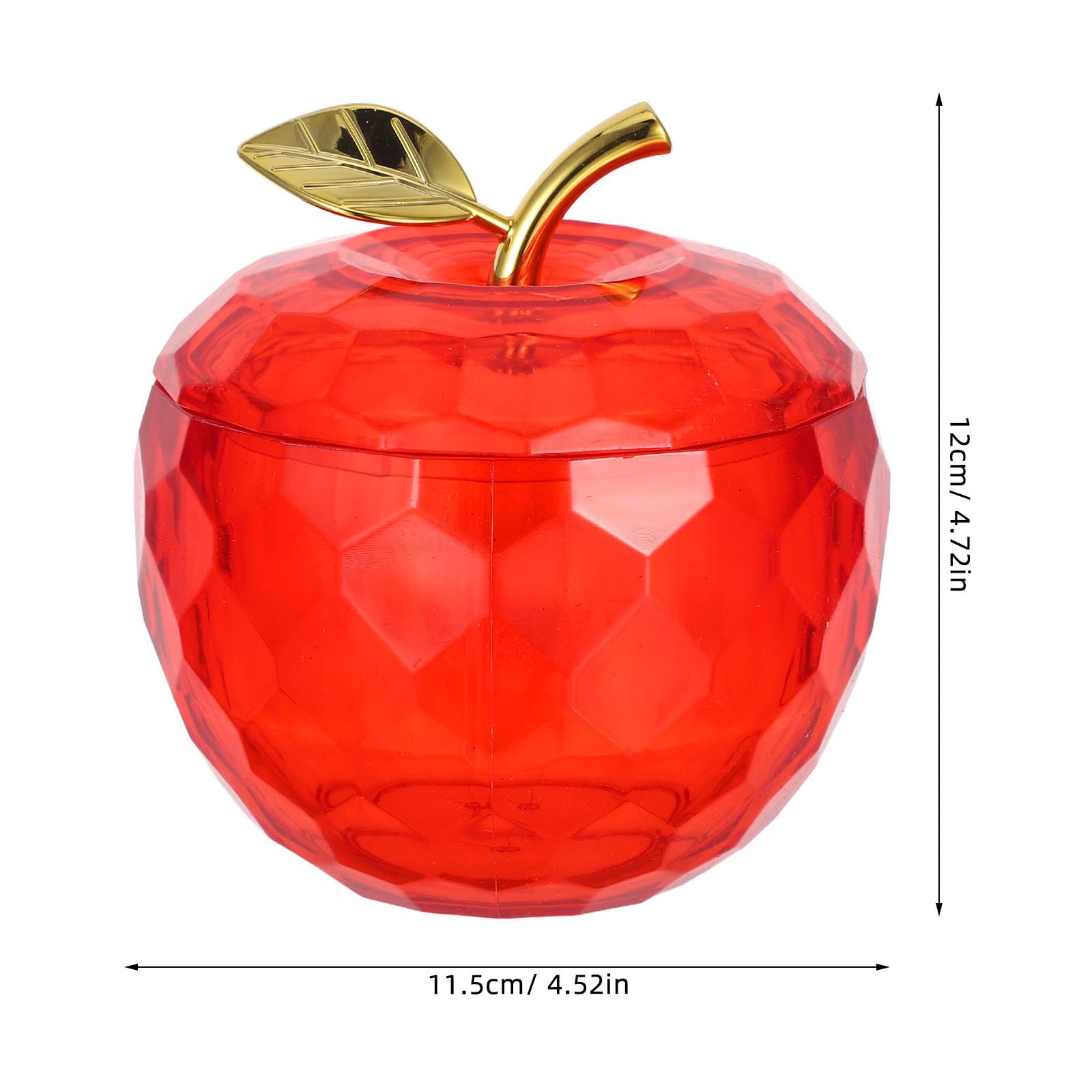 Amazon.co.jp: Beaupretty リンゴ型プラスチック製キャンディ容器