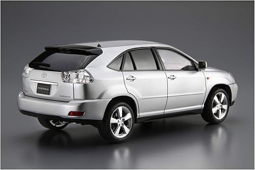 Miniatura 3 de Aoshima Bunka Kyozai 1/24 The Model Car Series No.105 Toyota GSU30W Harrier 350G Premium L Paquete 2006 Modelo de coche