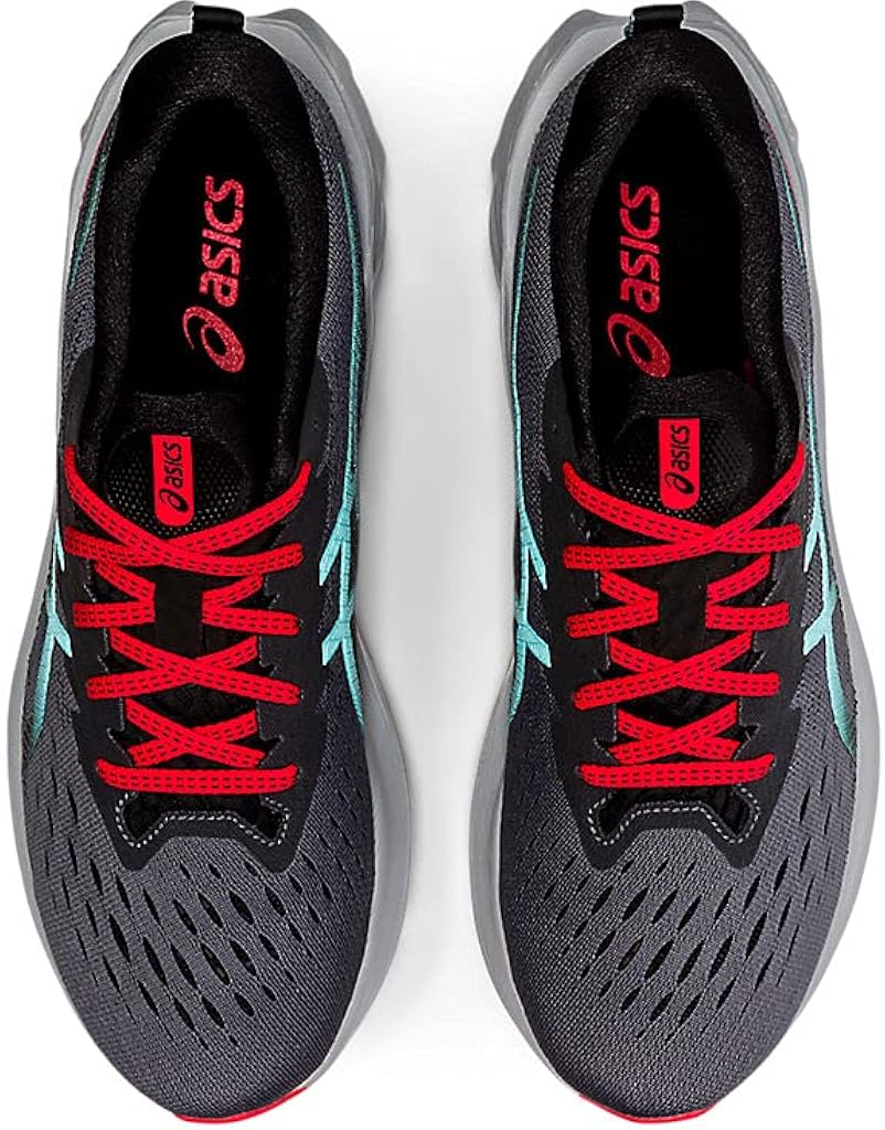 ASICS Men's NOVABLAST 2 Running Shoes 8 Metropolis/Clear Blue