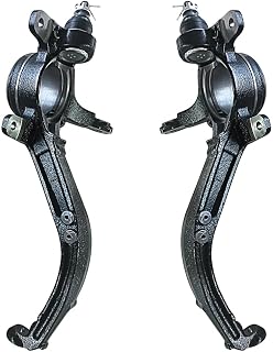 Pair Front Steering Knuckle for Acura TSX 04-08 Honda Accord 03-07