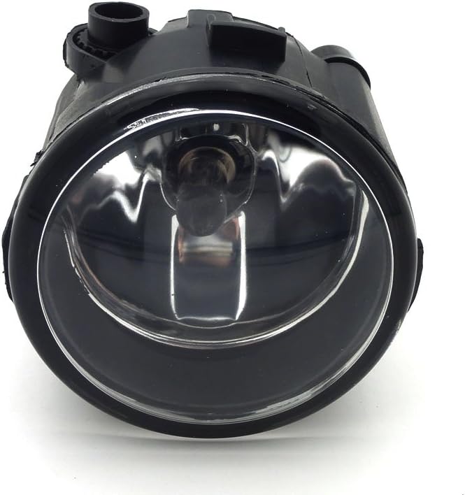 1Pcs Clear Lens Front Bumper Fog Light Driving Lamp With Bulb LH=RH Generic fit for Nissan Tiida 2012-2016