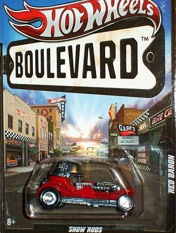 Hot Wheels Boulevard Red Barron miniatura 1