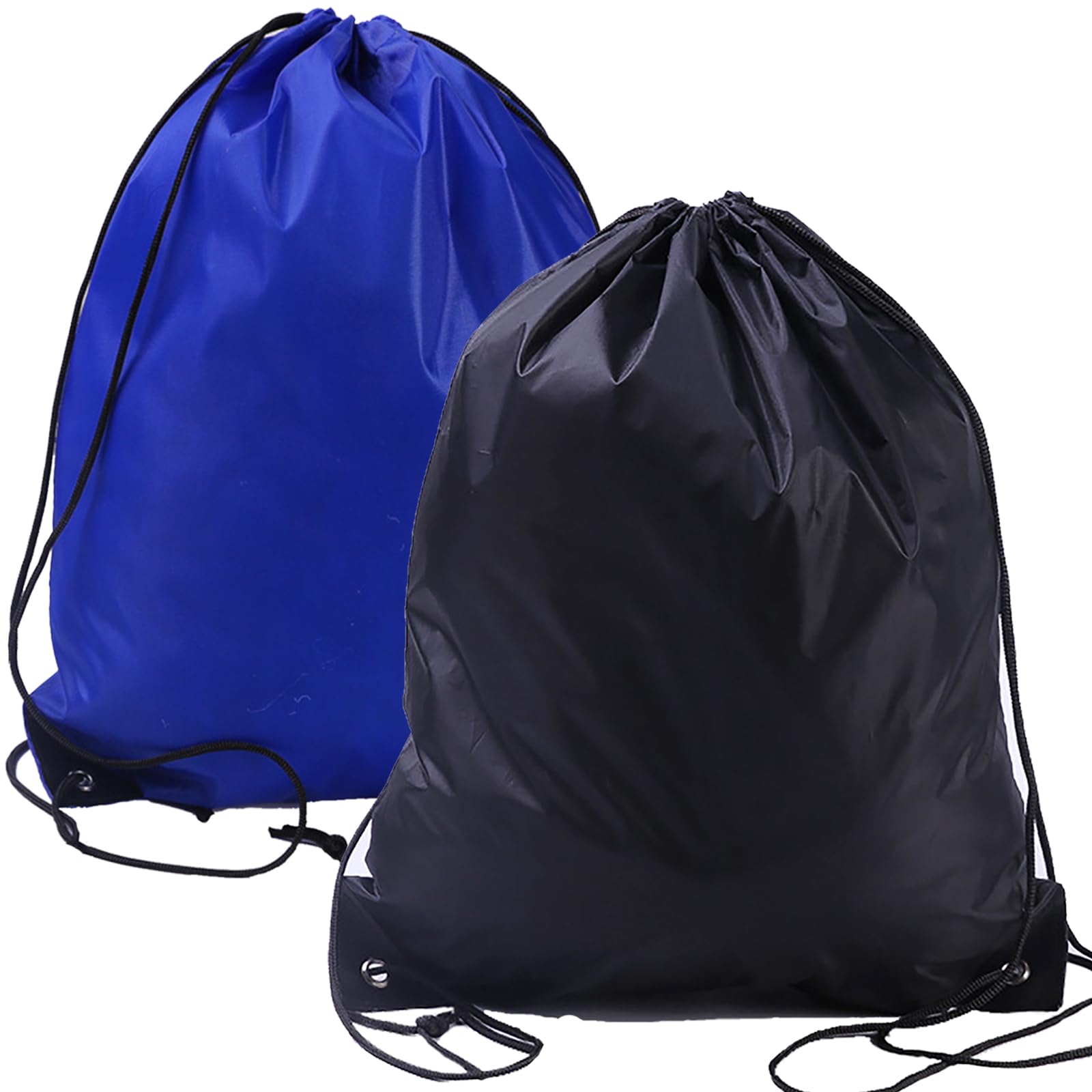 2PSC Drawstring Bag Gym Drawstring Backpack Small Gym Bags Backpack for Men Draw String Back Bag Sport Basketball Wrestlin...