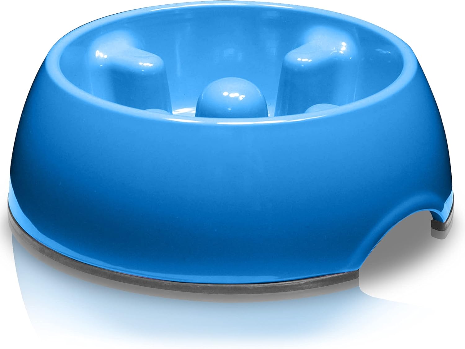 Dogit GoSlow AntiGulp Dog Bowl, Medium, Blue, 600 ml Amazon.co.uk