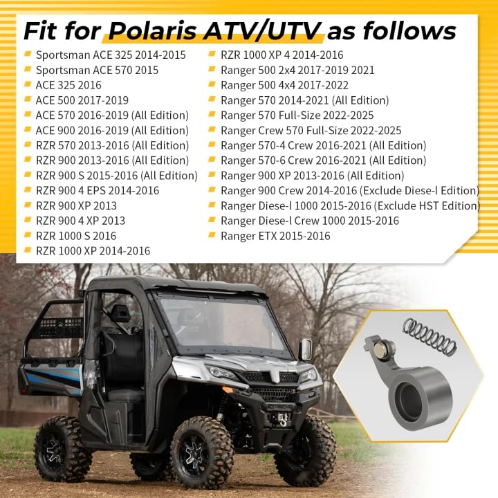 Amazon.com: M MATI Drive Train Roller Pawl for Polairs Ranger 570