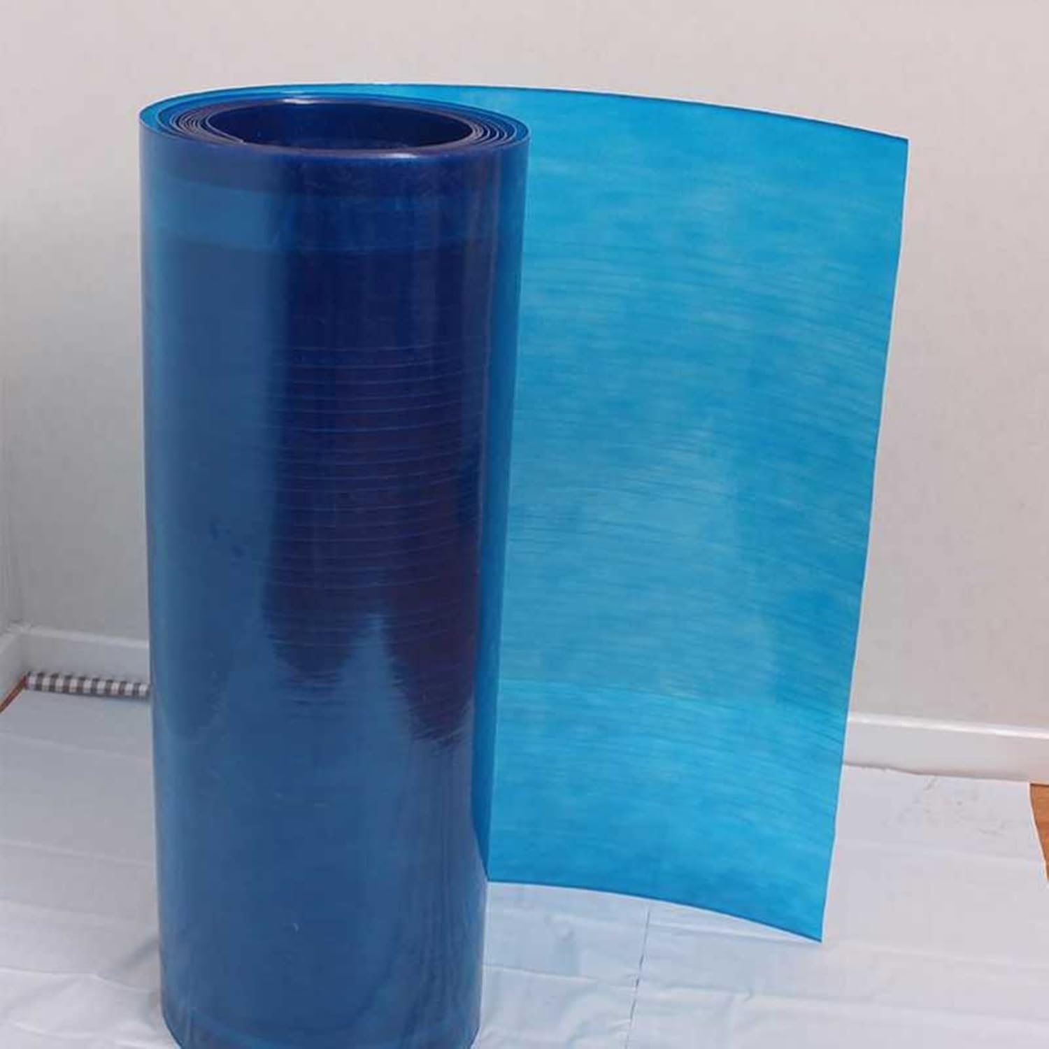 80 Clear Plexiglass Sheets Sun Shade Panel 3 4 5 Feet Wide, Blue Roll