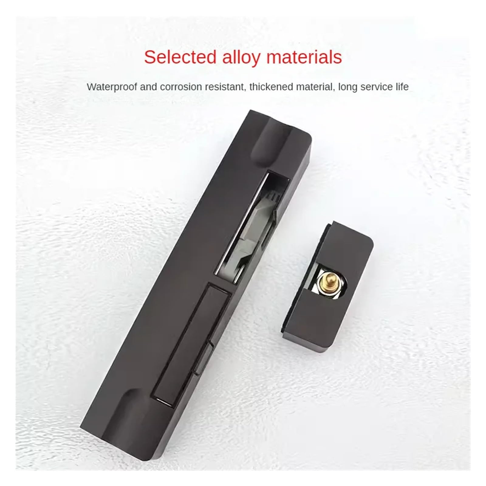 chiudiporta a molla chiudiporta automatico a induzione fermaporta attrezzatura for chiusura automatica porte supporto silenzioso hardware posizionamento e arresto tampone(Brownright Side Open)